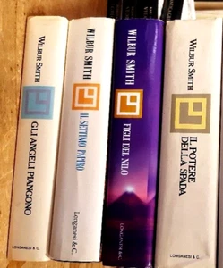 LOTTO DI 4 WILBUR SMITH RILEGATI LONGANESI TUTTI IN PRIMA EDIZIONE - TITOLI FOTO - Imagen 1 de 5