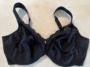 Glamorise #1240 Bra, Black, Size 44G, NWOT - Picture 1 of 4