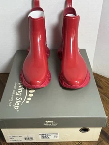 SPRING STEP WOMEN'S Yasmine-RD WATERPROOF MID BOOTS -Size 37 NIB (C) - Picture 1 of 20
