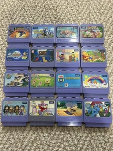 Lot of 16 VTech V.Smile /V Smile Pocket Learning System Video Game Cartridges - Picture 1 of 6