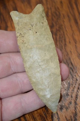 Great Bailey Chert Early Archaic Dalton Alexander Co, Illinois 3,13/16 x 1,25 Foto 1 de 4