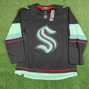 Seattle Kraken Hockey Trikot Erwachsene Large blau Adidas NHL Authentic neu Herren - Bild 1 von 9