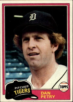 1981 Topps Baseball Card #59 Dan Petry ~ Grade: NM - Image 1 of 2