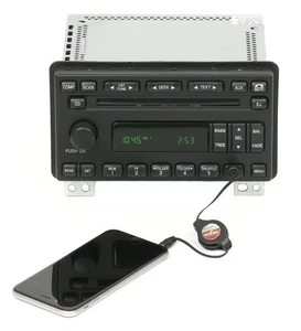 Ford Explorer 2005 Mercury Mountaineer Radio AM FM CD w Aux Input 5L2T-18C869-AC - Picture 1 of 7