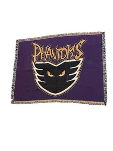 Vintage Philadelphia Phantoms AHL Hockey Überwurf Decke Dekoration Wandteppich - Bild 1 von 3