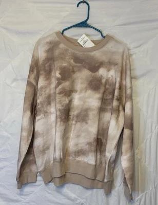 NUEVO CON ETIQUETAS Nordstrom Mujer’s Tarde Niebla Pullover Suéter Talla XL Foto 1 de 3