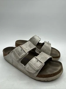 Birkenstock Arizona Sandals Desert Soil Camo Sand Womens Size 37 -6 Preowned - Picture 1 of 12
