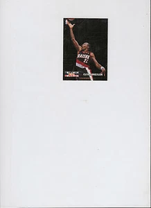 1993 SKYBOX FACE-TO-FACE FOIL CARD CLYDE DREXLER #FTF4 - Picture 1 of 1