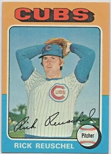 YEL042 1975 Topps #153 Rick Reuschel Chicago Cubs - Bild 1 von 2