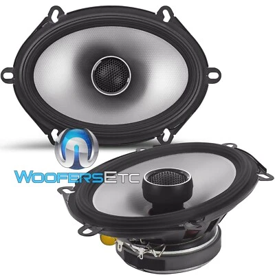 ALPINE S2-S68 6"x8" 230W 2-WAY SILK DOME TWEETERS COAXIAL CAR AUDIO SPEAKERS NEW - Image 1 of 3