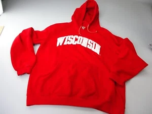 University of Wisconsin Badgers vintage hoodie by Red Oak - Picture 1 of 5