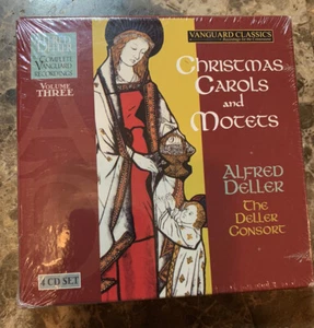 Alfred Deller Christmas Carols and Motets 4 CD Set NEW SEALED FAST SHIP - Bild 1 von 9