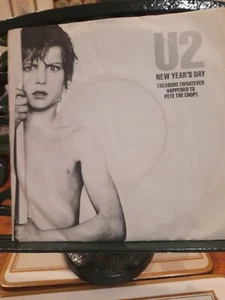 U2 New Years Day / Treasure - 45rpm  7"single   - Picture 1 of 4