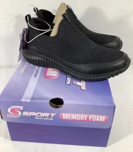 Skechers Sport Women's Size 12 Black Layci Memory Foam Sneakers - Picture 1 of 8