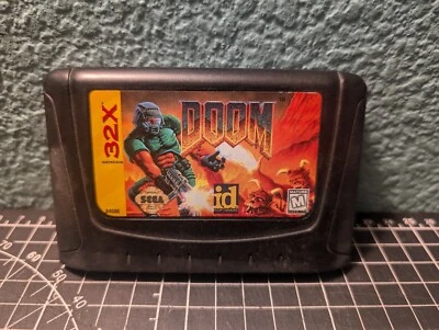 Doom   GAME ONLY - Sega Genesis 32x - Clean Label - Image 1 of 3