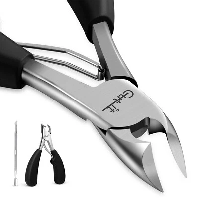 Cortaúñas para uñas gruesas encarnadas tijera de uñas de precisión de alta resistencia Foto 1 de 4