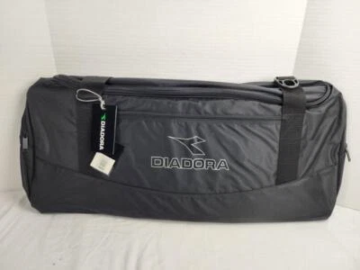 Diadora Tennis Team Nylon Duffel Bag (998750) - New in Package, Black