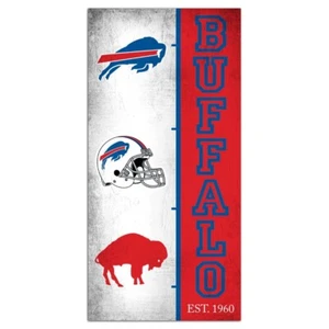 Buffalo Bills Team Logo Progression 6" x 12" - Picture 1 of 1