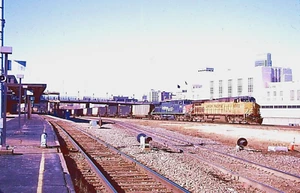 ORIGINAL KODACHROME SLIDE UNION PACIFIC C44AC #6502, ex-SP #245 OMAHA, NE 12/02 - Picture 1 of 1