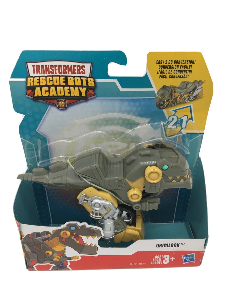 GRIMLOCK Rescue Bots Academy Playskool Heroes Transformers 2019 Hasbro E5695 - Image 1 of 3