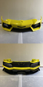 Lamborghini Aventador front and rear bumper genuine.