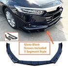 For Honda Accord 10.5th 2021-2022 Glossy Sport Style Front Bumper Lip Splitter