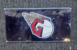 Cleveland Guardians Speciality Blue Acrylic Mirrored Car License Plate - Picture 1 of 1