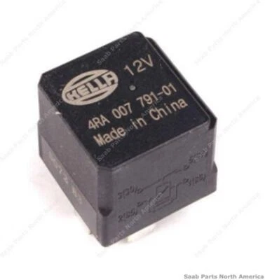 Fuel Pump Relay For 1986 Saab 9000 PN# 007791011 Hella - Image 1 of 2