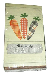 PASCUA ~ Servilletas para invitados ~ BUNNY BAIT ~ 26 Ct ~ 2 capas ~ 15 2/3" X 11 2/3" [Papel] - Imagen 1 de 1