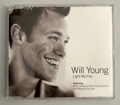 WILL YOUNG Light My Fire CD Single CDS 2002 EX/NM - Image 1 of 3