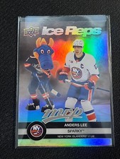 2023-24 UD MVP Ice Reps - IR-12 Anders Lee/Sparky The Dragon - Islanders