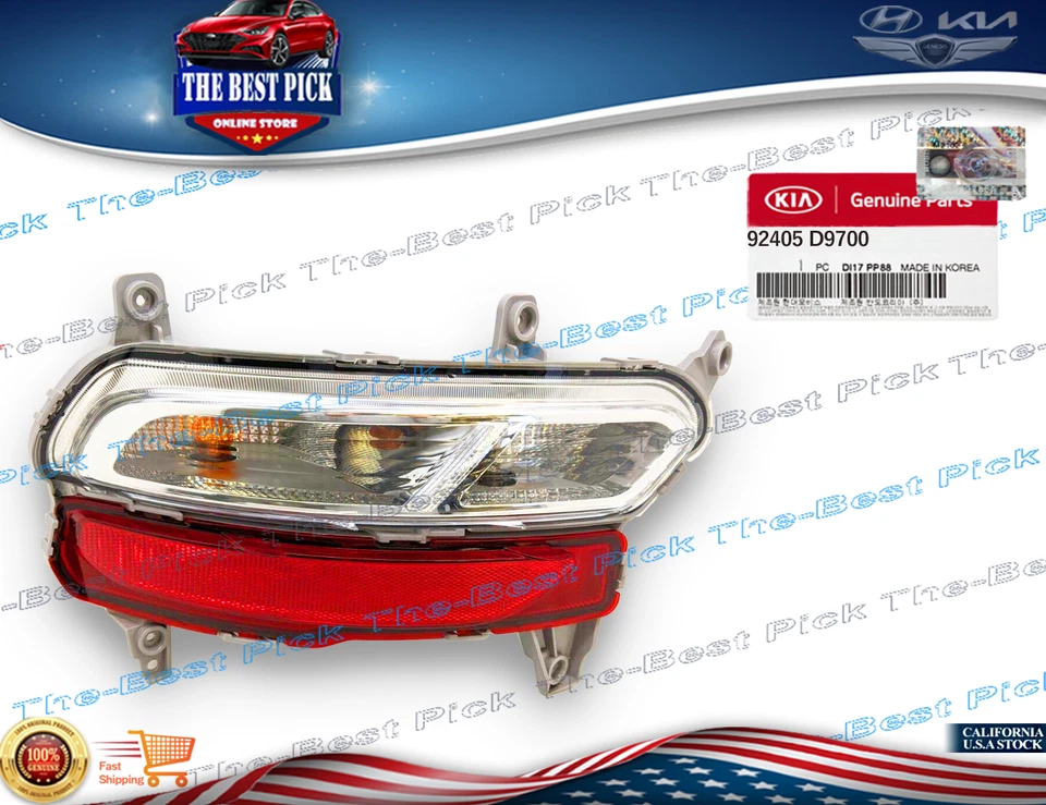 ⭐GENUINO⭐ Lámpara Señal de Giro Trasera Pasajero Derecho KIA SPORTAGE 20-2021 92406D9700 Foto 1 de 1