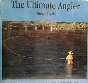 "Rompecabezas de sierra ""The Ultimate Angler"" más de 500 piezas 18"" x 24"" ¡Todavía sellado de fábrica! - Imagen 1 de 4