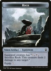 Rock Token - Commander Legends - Magic: The Gathering Magic: The Gathering - Imagen 1 de 1