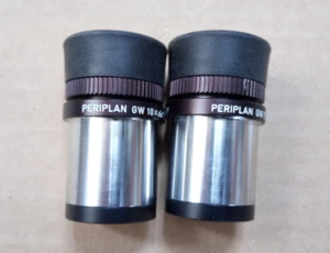 Leitz Wetzlar 2nd Gen. Periplan 10x GW M high eyepoint microscope eyepieces 30mm - Picture 1 of 3