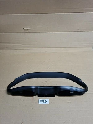 FOR 2012-19 PEUGEOT 208 BLACK CLOCK  CLUSTER SURROUND TRIM PANEL 9673859177 - Image 1 of 4