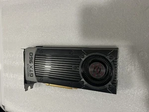 EVGA NVIDIA GeForce GTX 960 4GB GDDR5 Graphics Card DVI HDMI 3xDP 04G-P4-3960-BR - Picture 1 of 5