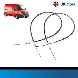 Handbrake Cables fits RENAULT MASTER Mk3 pair LEFT + RIGHT 8200727569 New - Picture 1 of 10