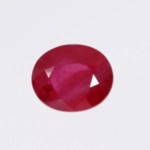 GGT Certified Natural Burma Heated Ruby 1.03cts Pinkish Red Color From Myanmar - Picture 1 of 6