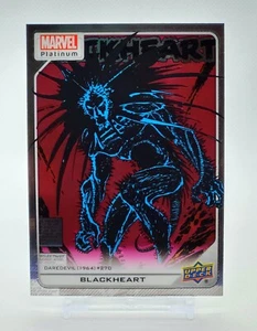 2023 Upper Deck Marvel Platinum Blackheart #144 - Picture 1 of 2
