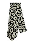 Neck Tie Cravate Lips B/W Print Cotton Trend Unisex Great Gift Nwt Hand Made