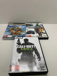Call of Duty Modern Warfare 3 Battlefield Bad Company 2 Just Cause PC DVD Game - Picture 1 of 13