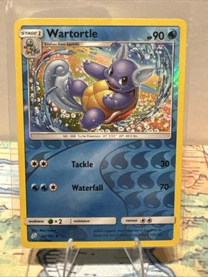 Wartortle 24/181 Sm-Team Up Reverse Holo - Image 1 of 3