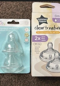 Tommee Tippee & Boots Baby Teats NEW - Picture 1 of 1