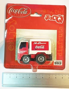 Takara Choro Q Pull Back Car (Coca Cola Truck) Free Ship to Worldwide - Picture 1 of 2