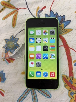Apple iPhone 5C 16gb A1532 iOS 8 !!! Verde Green 3993 - Immagine 1 di 4