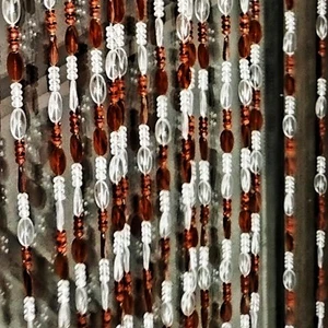 Beaded Curtain Doorways Acrylic Hanging Door Beads String Curtains Tassel Roo... - Picture 1 of 7