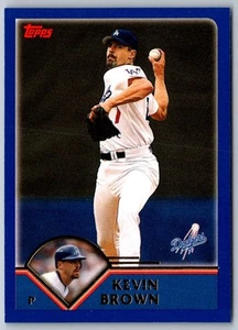 2003 Topps Kevin Brown #614 Los Angeles Dodgers Baseball Card - Picture 1 of 2
