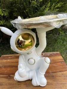 Amoy Art Astronaut Statue Sculpture Modern Space Gift Trinket Dish 31cm Huge - Picture 1 of 5