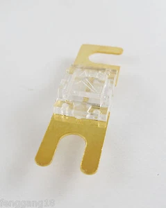 1 pieza fusibles de perno automáticos de audio para automóvil AFS mini ANL chapados en oro 32V 80A 80 AMP - Imagen 1 de 4